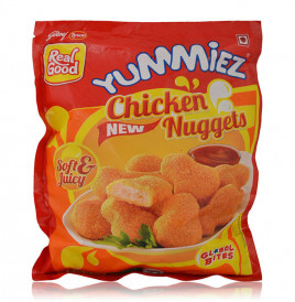Yummiez Chicken Nuggets, Soft & juicy  Pack  750 grams
